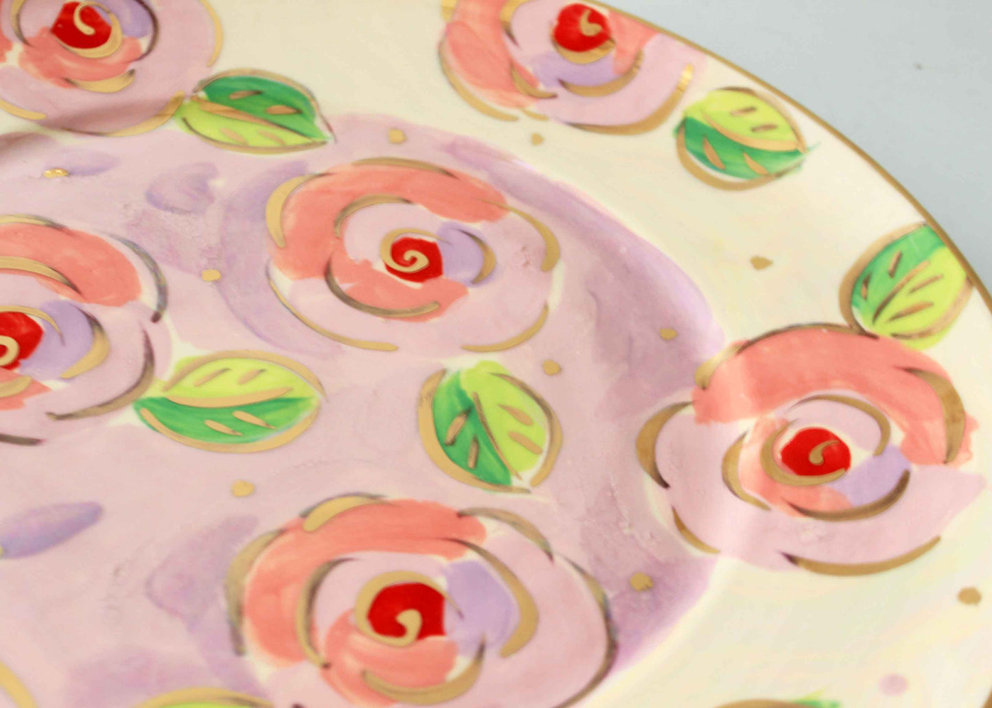 Dinner Plate Pale Rose Pink