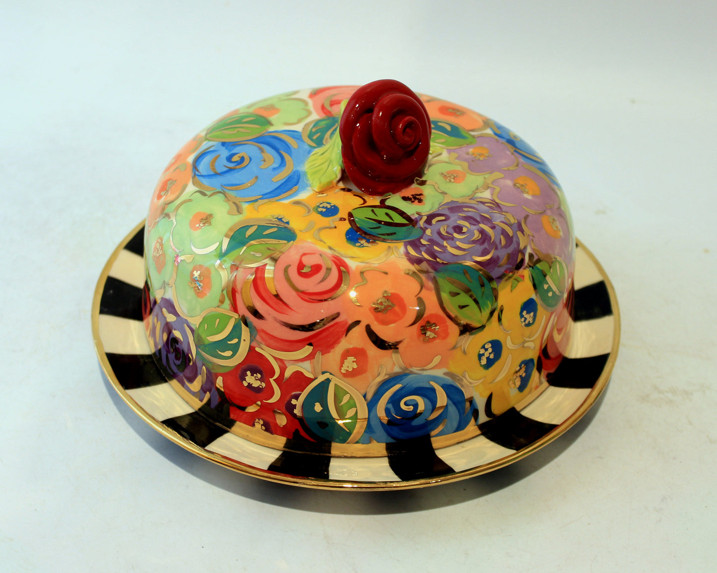 Butter Dish Blooms