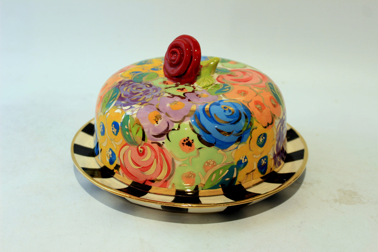 Butter Dish Blooms
