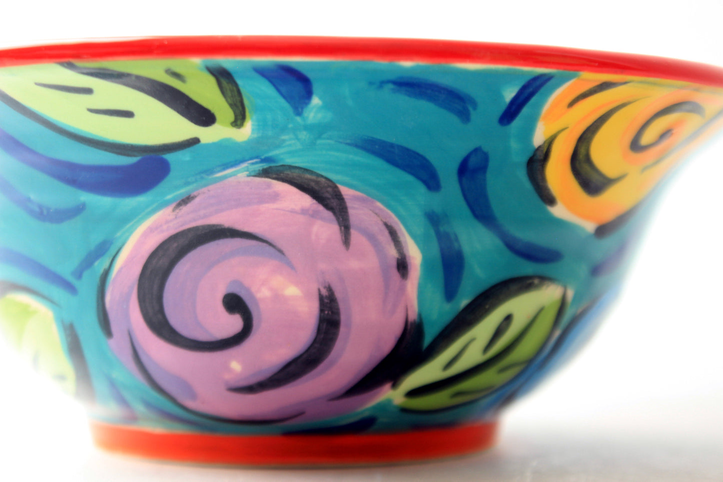 Cereal Bowl Wild Roses