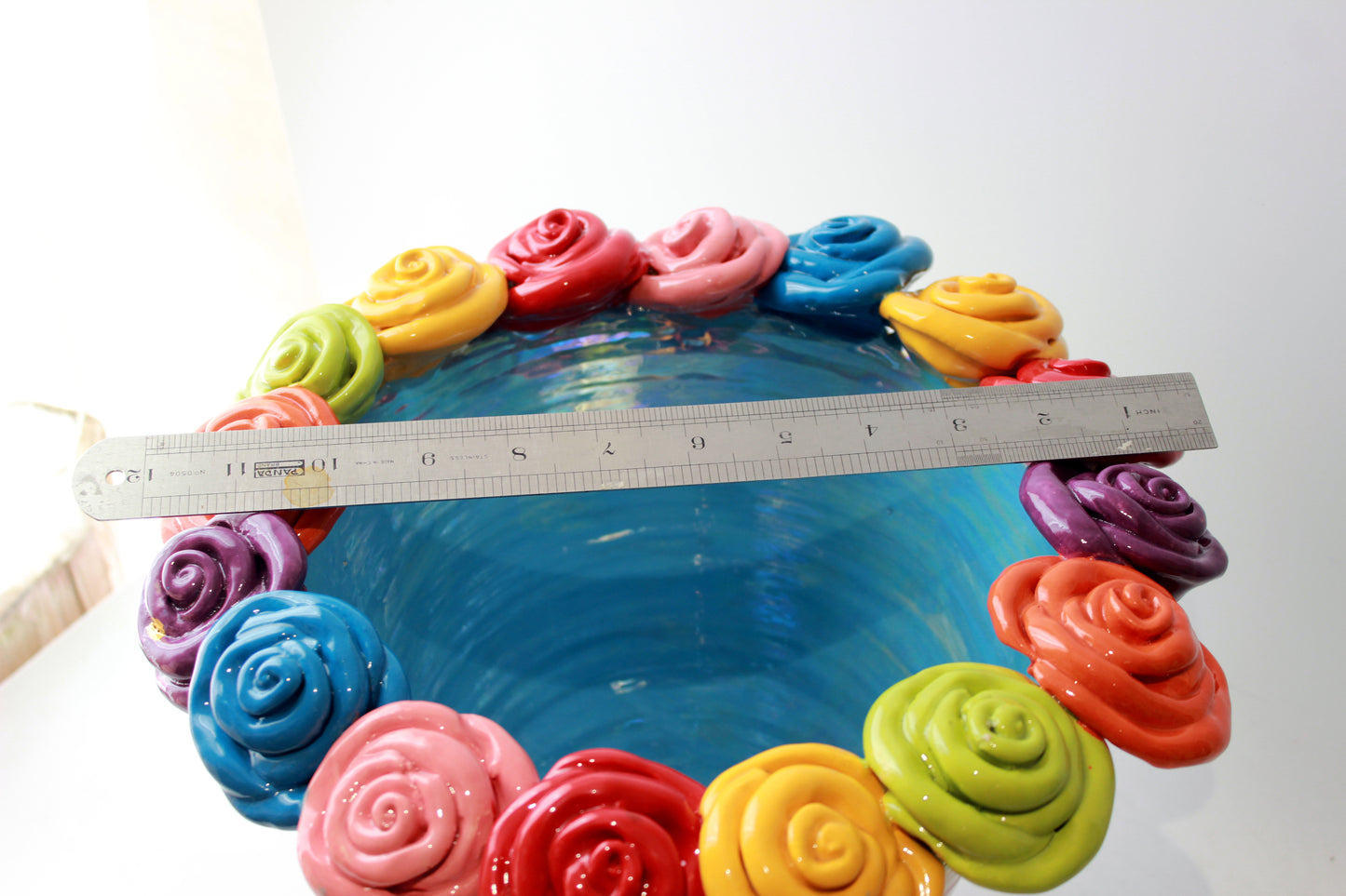 Rose Encrusted Champagne Bucket Daisy Design