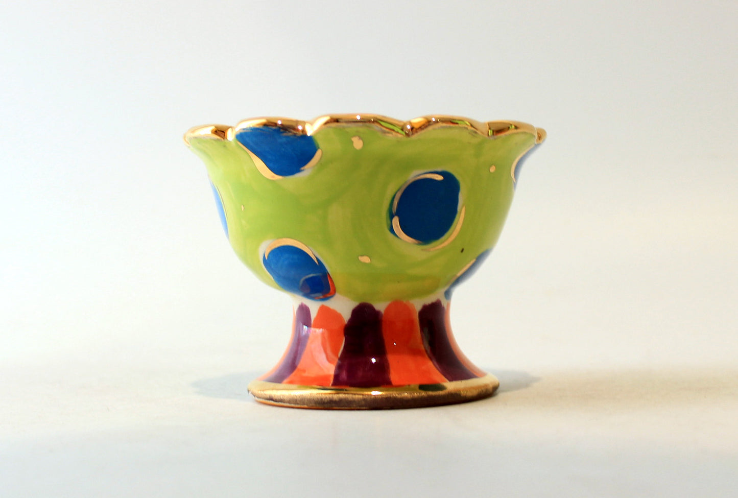 Ring Bowl Daisy Dots