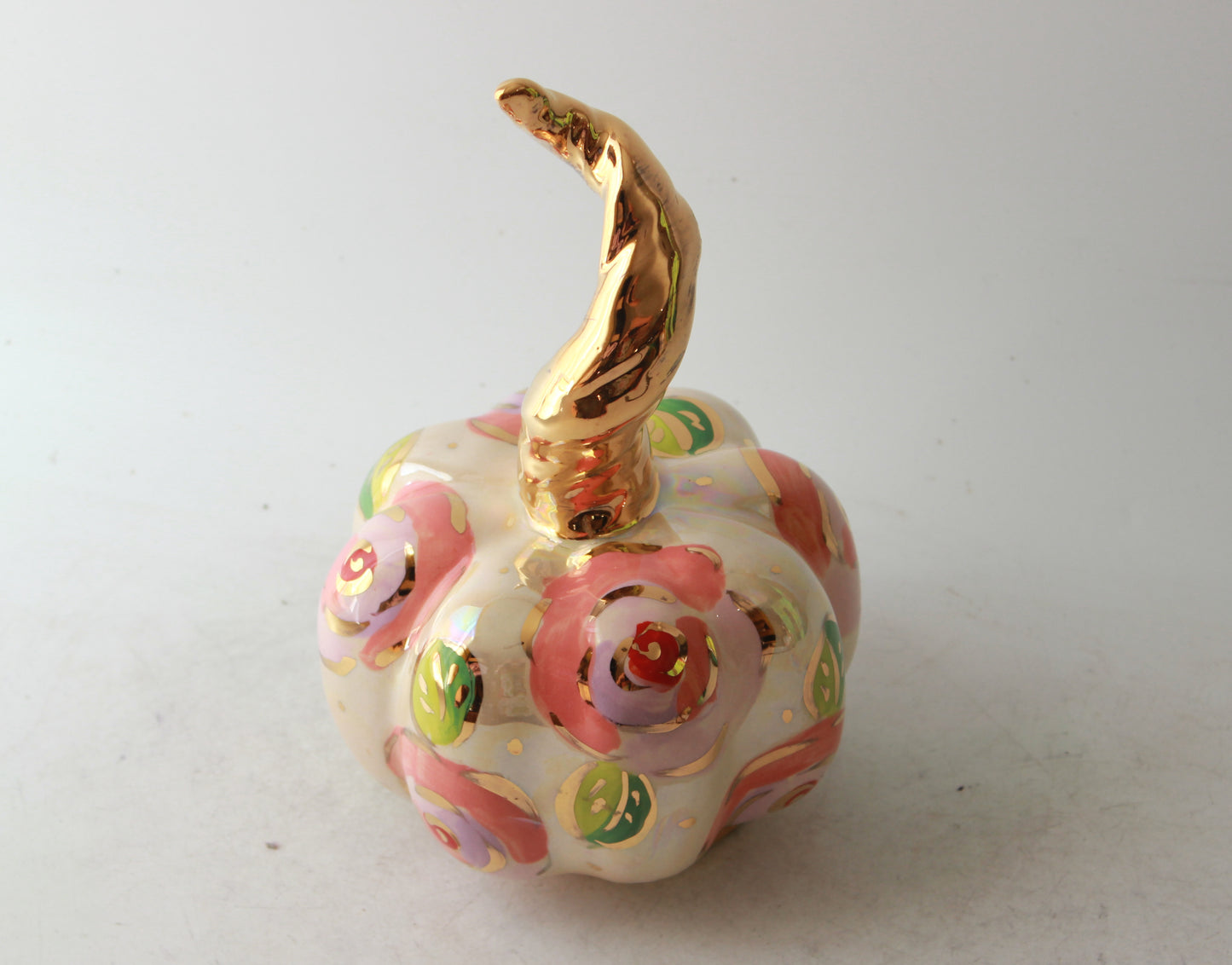 Small Pumpkin Pale Rose Pink