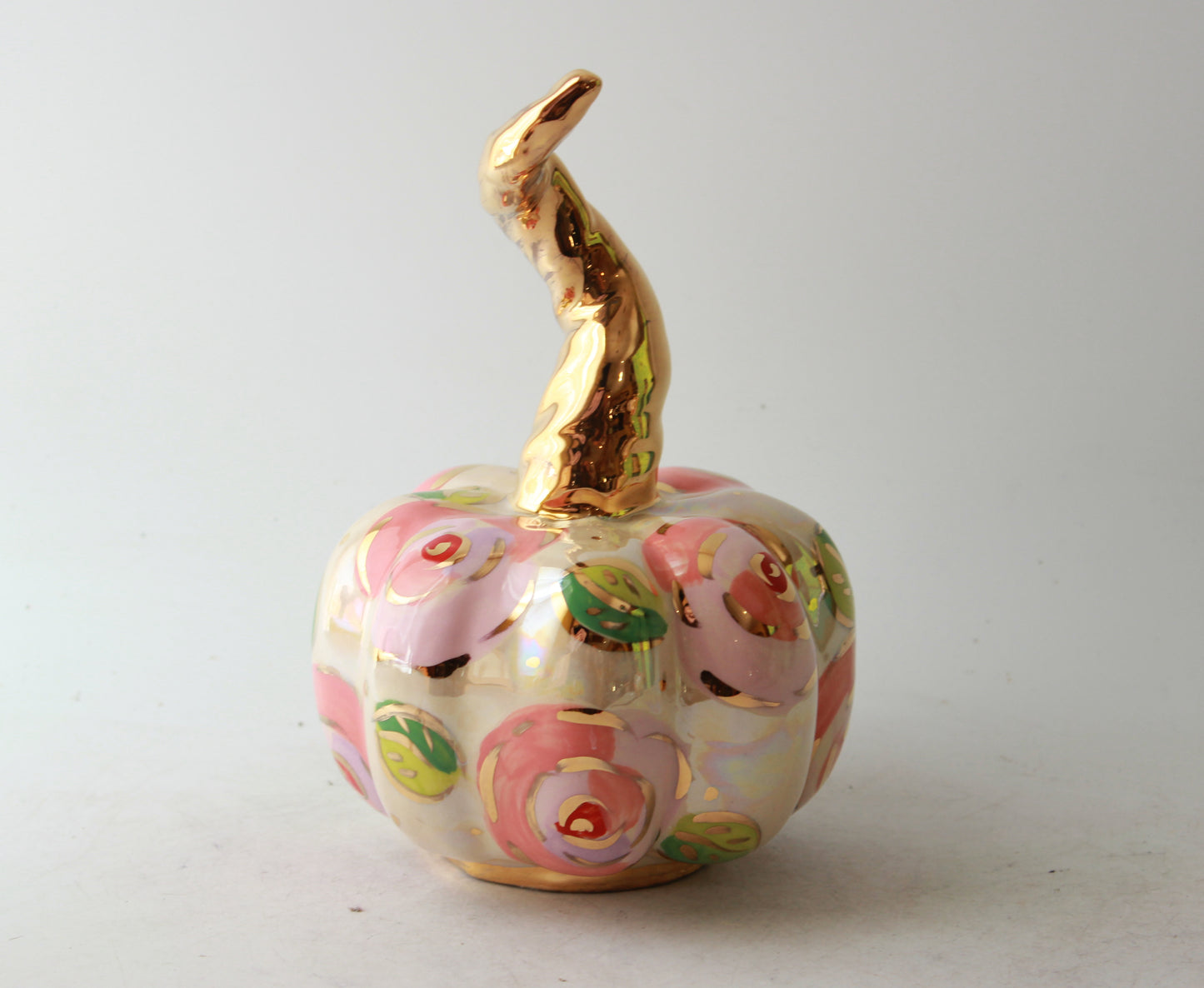Small Pumpkin Pale Rose Pink