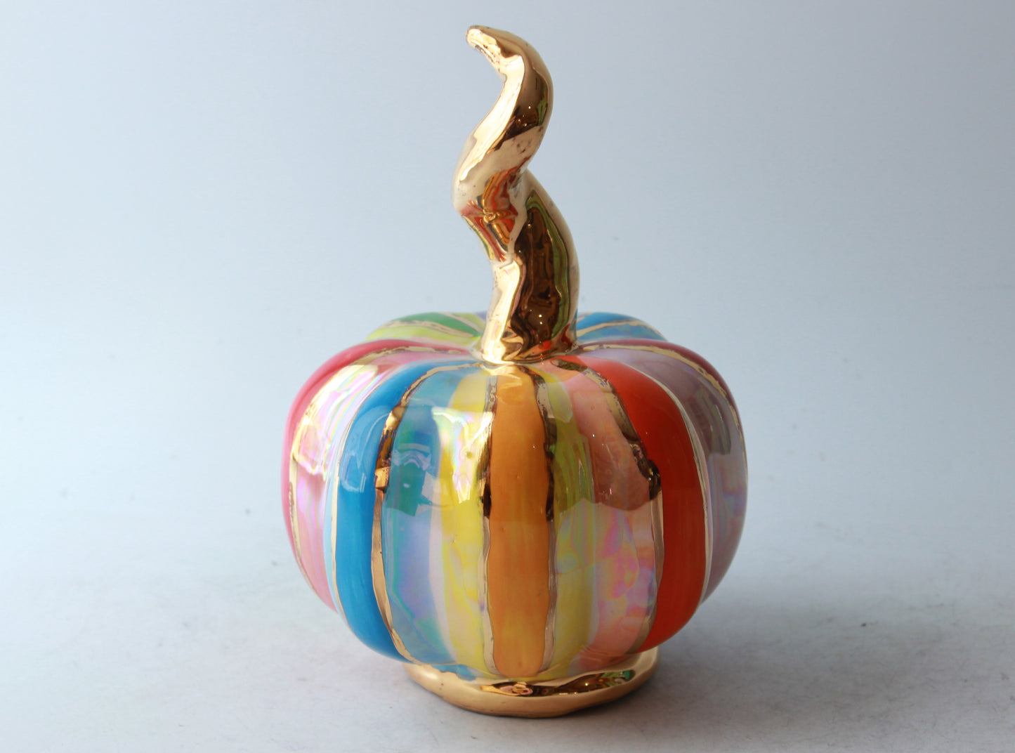 Small Pumpkin Lustred Stripe