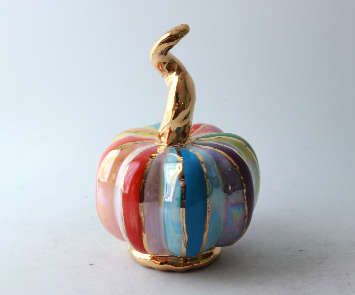Small Pumpkin Lustred Stripe