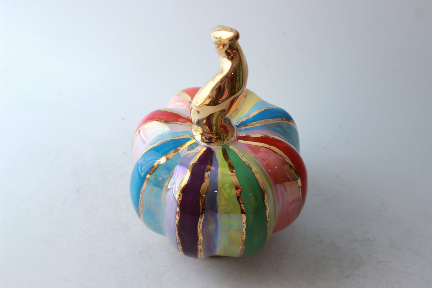 Small Pumpkin Lustred Stripe