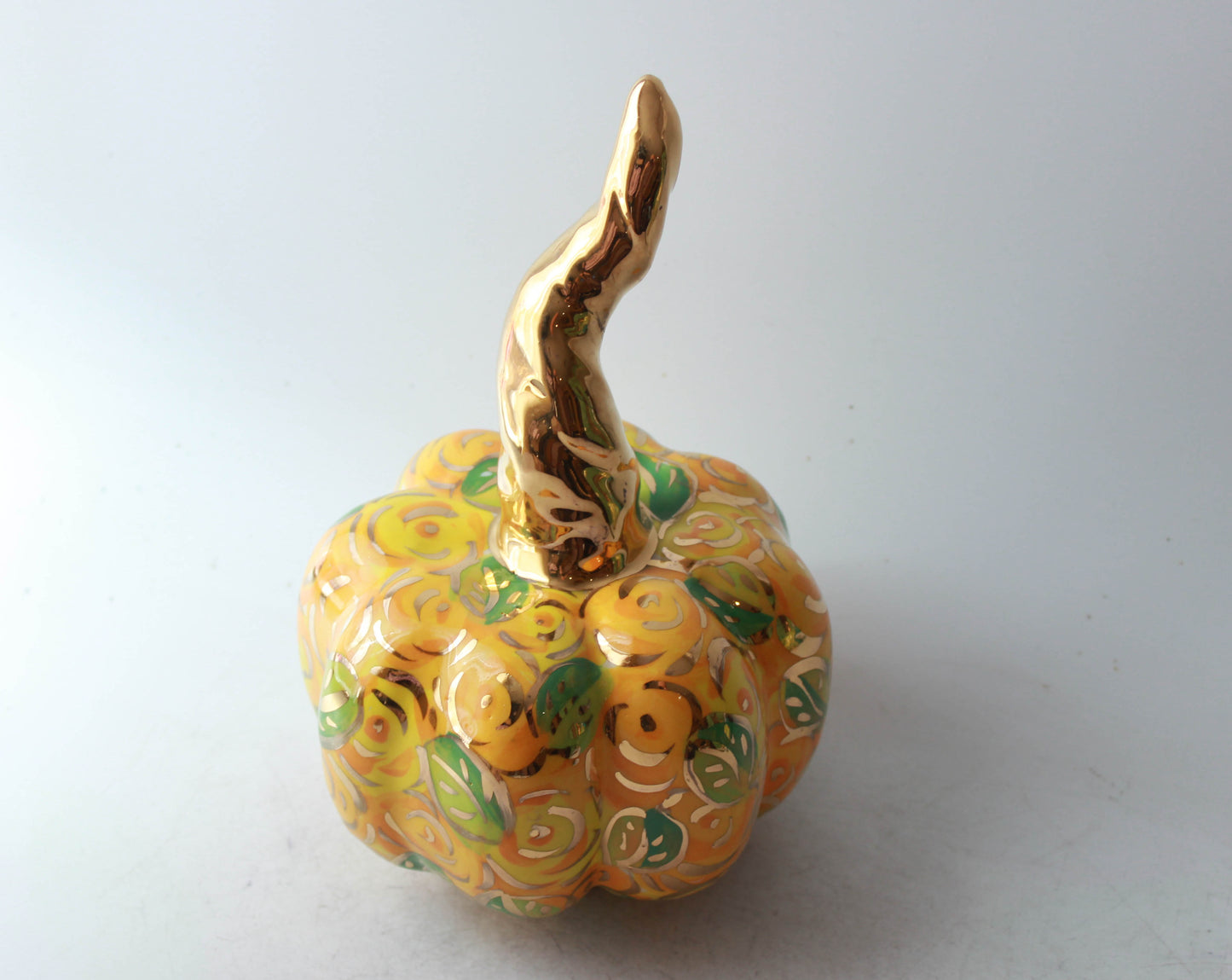 Small Pumpkin Yellow Rosebush