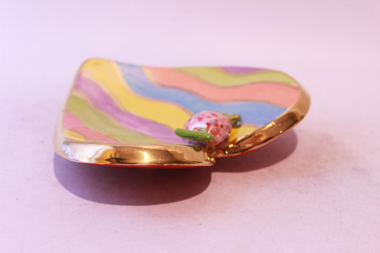 Heart Shaped Soap Dish with Sweetie