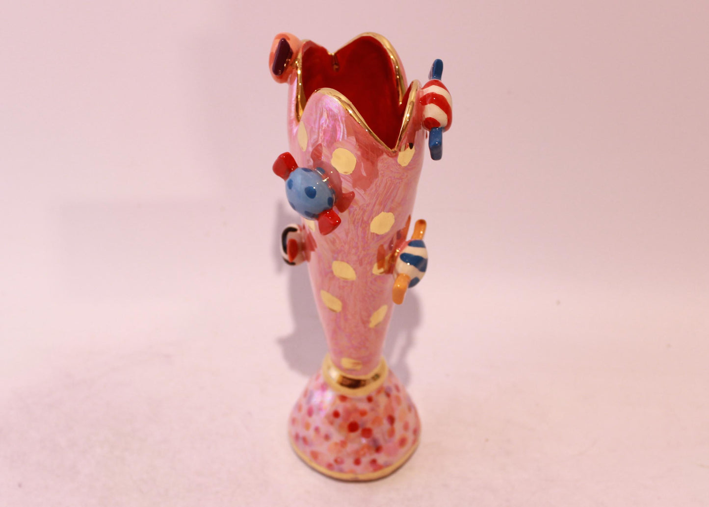 Tiny Heart Vase Sweetie Studded