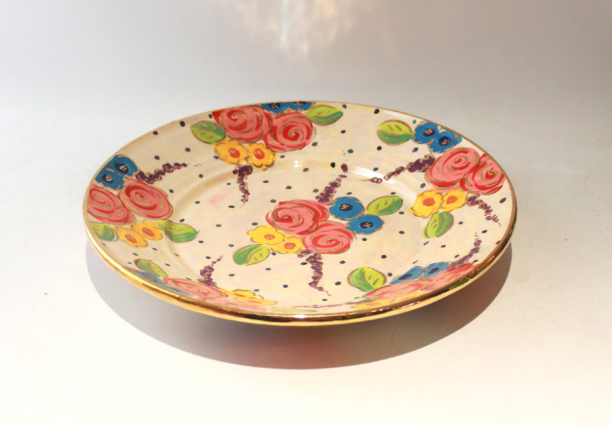 Giant Platter in Vintage Floral