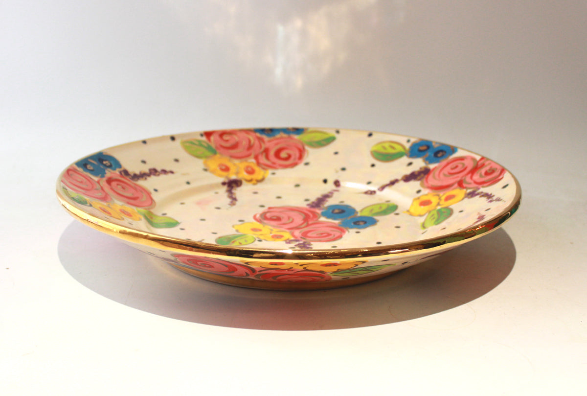 Giant Platter in Vintage Floral