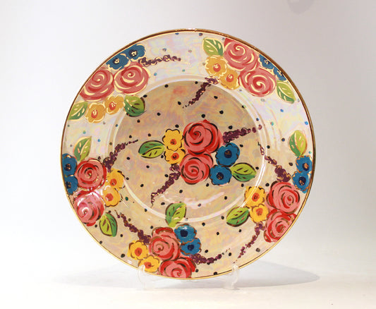 Giant Platter in Vintage Floral