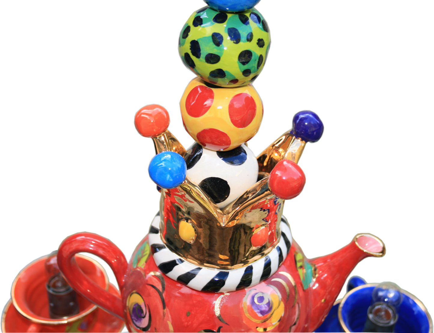 Three Armed Tea-set Chandelier - MaryRoseYoung