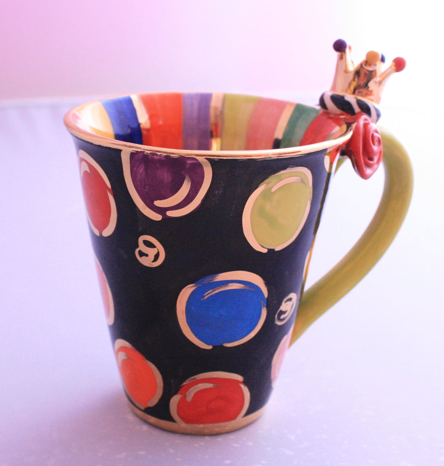 Crown Mug Smartie and Stripes - MaryRoseYoung