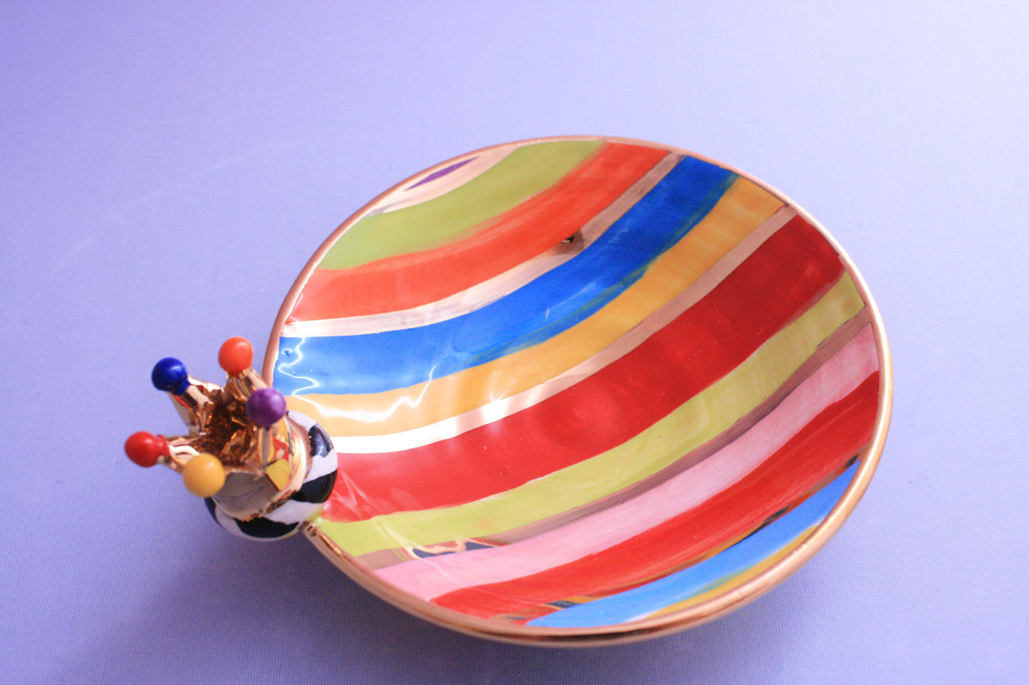 Crown Saucer Stripes - MaryRoseYoung