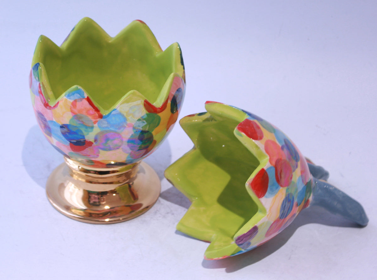 Easter Egg with Ears in Buble - MaryRoseYoung