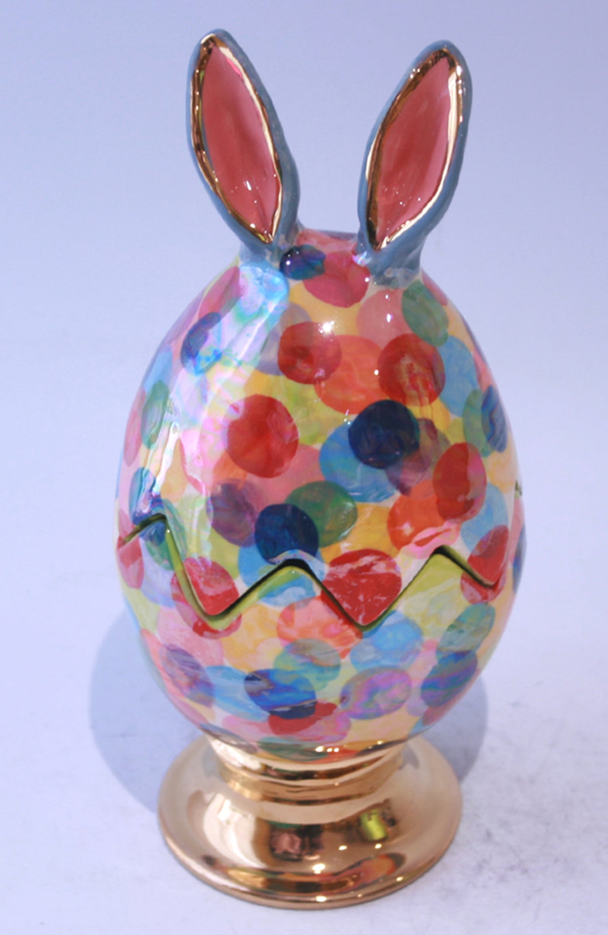Easter Egg with Ears in Buble - MaryRoseYoung