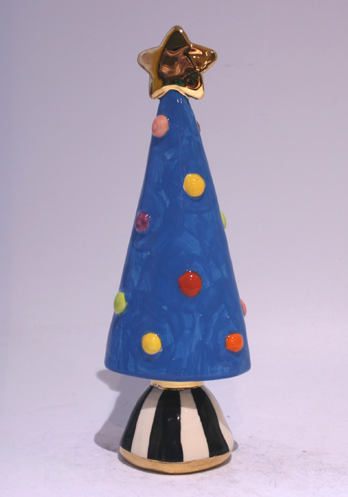 Small Christmas Tree in Blue - MaryRoseYoung