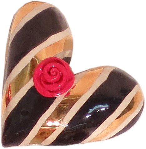 Small Wall Hanging Heart/ Paperweight - MaryRoseYoung
