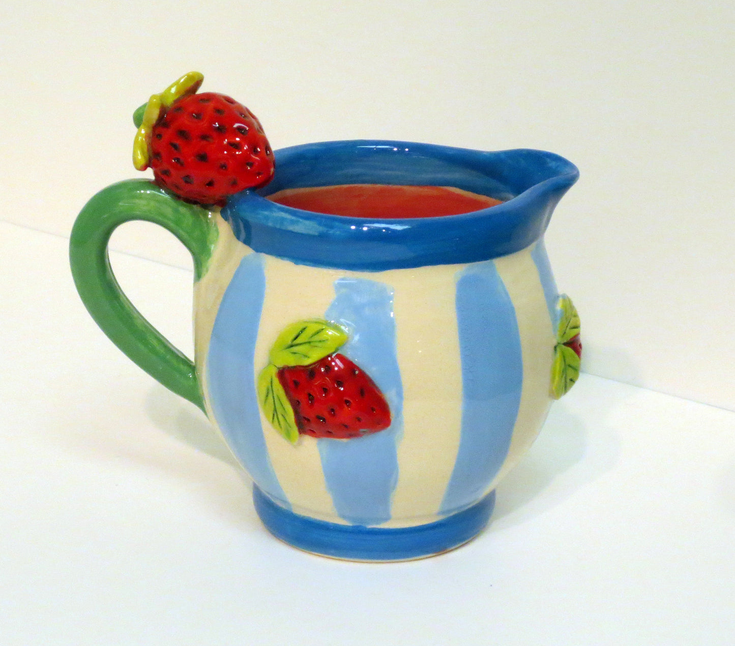 Little Strawberry Barrel Jug - MaryRoseYoung
