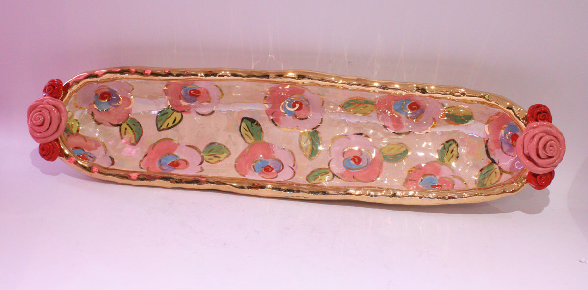 Baguette Tray Pale Rose Pink - MaryRoseYoung