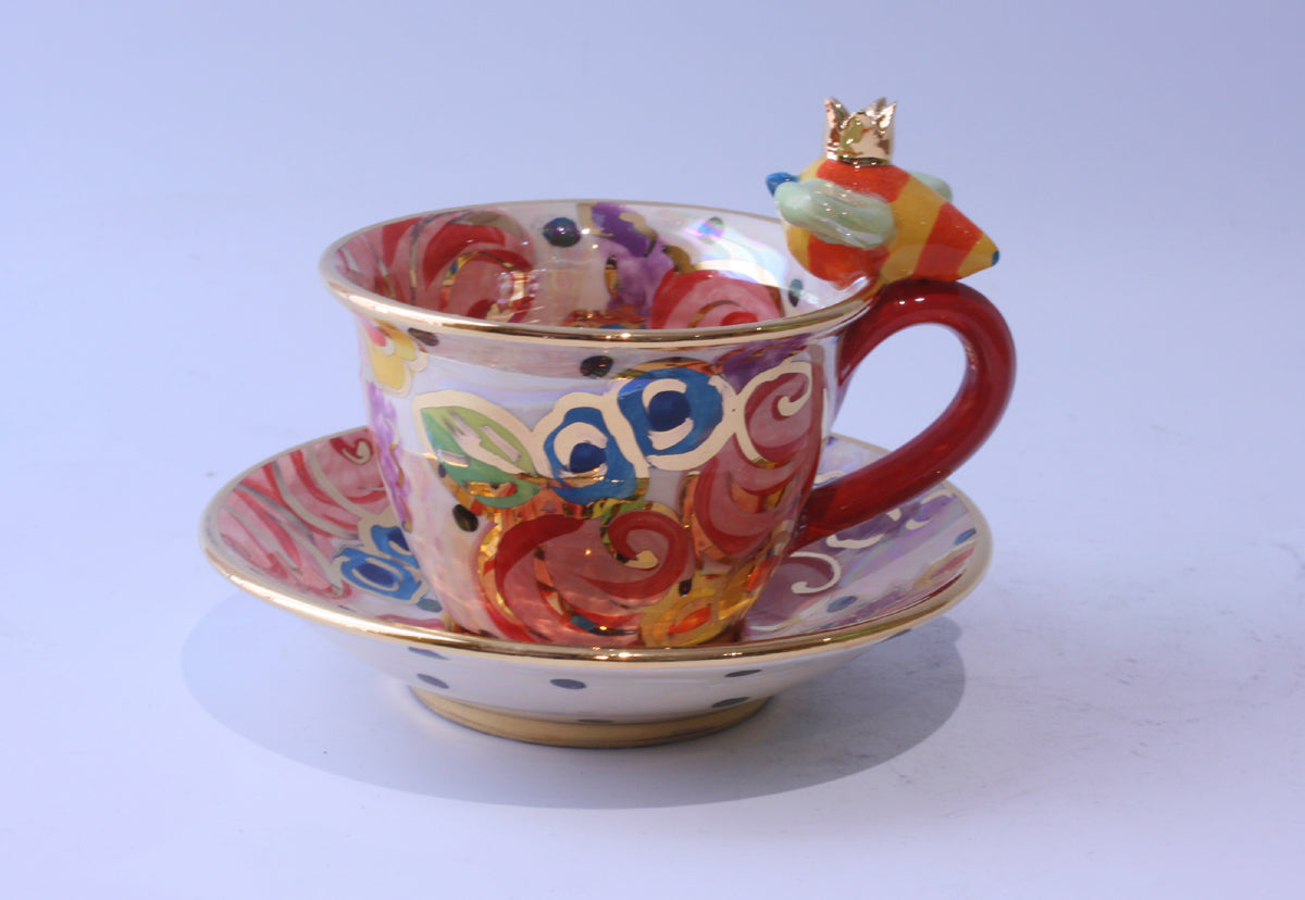 Bee Cup and Saucer - MaryRoseYoung