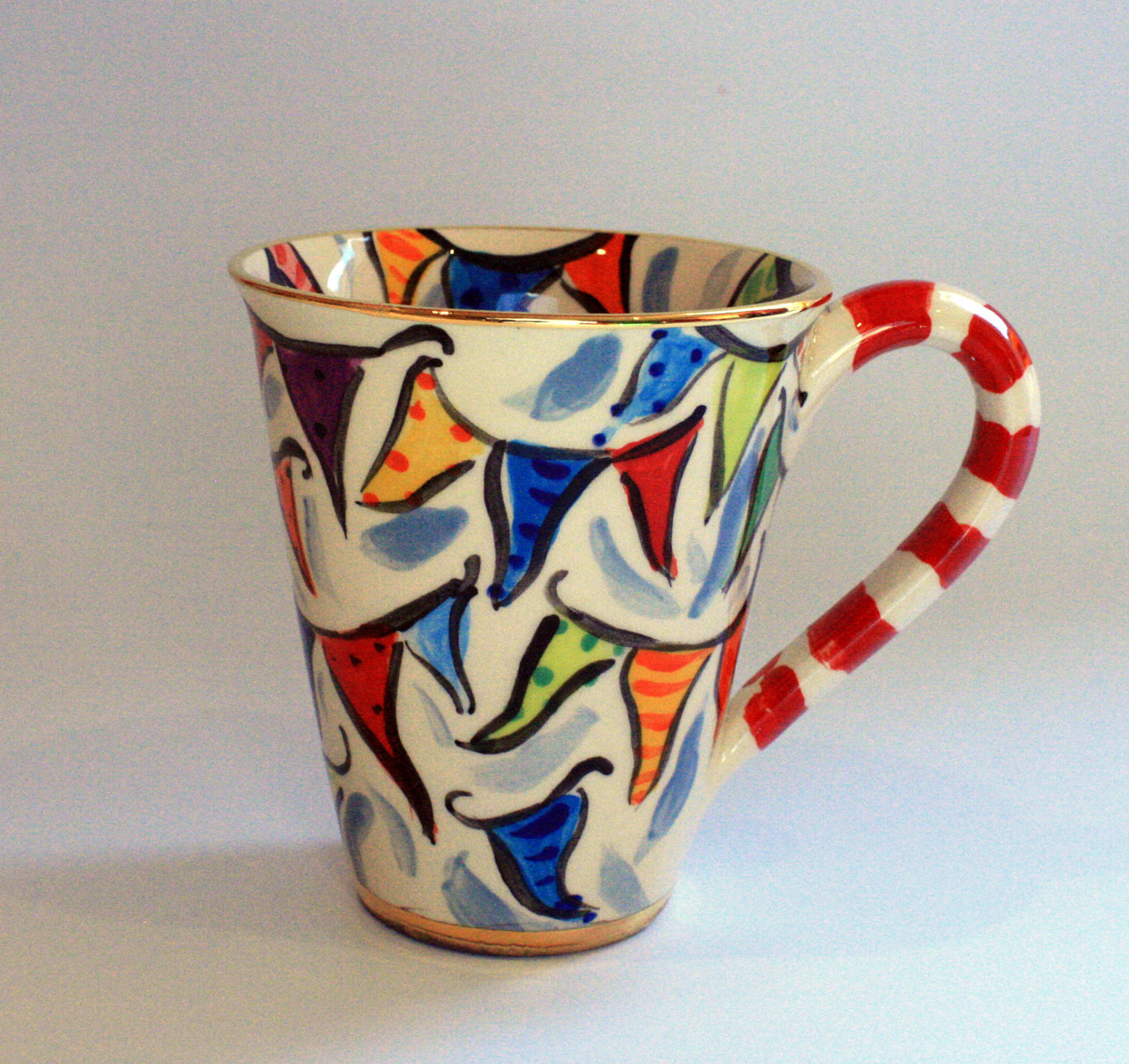 Large Mug "Bunting" with Attitude - MaryRoseYoung