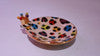 Crown Saucer Rainbow Leopard - MaryRoseYoung