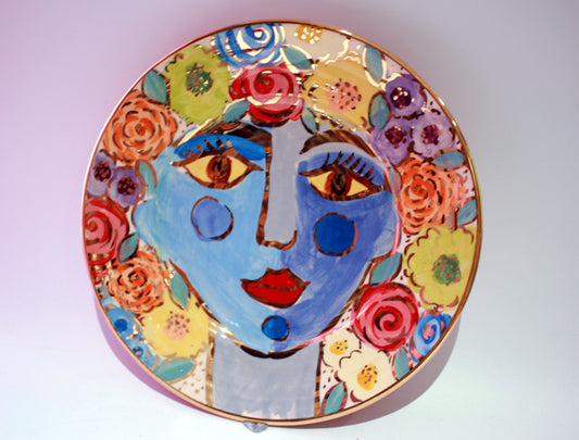 Face Plate "Azura" - MaryRoseYoung