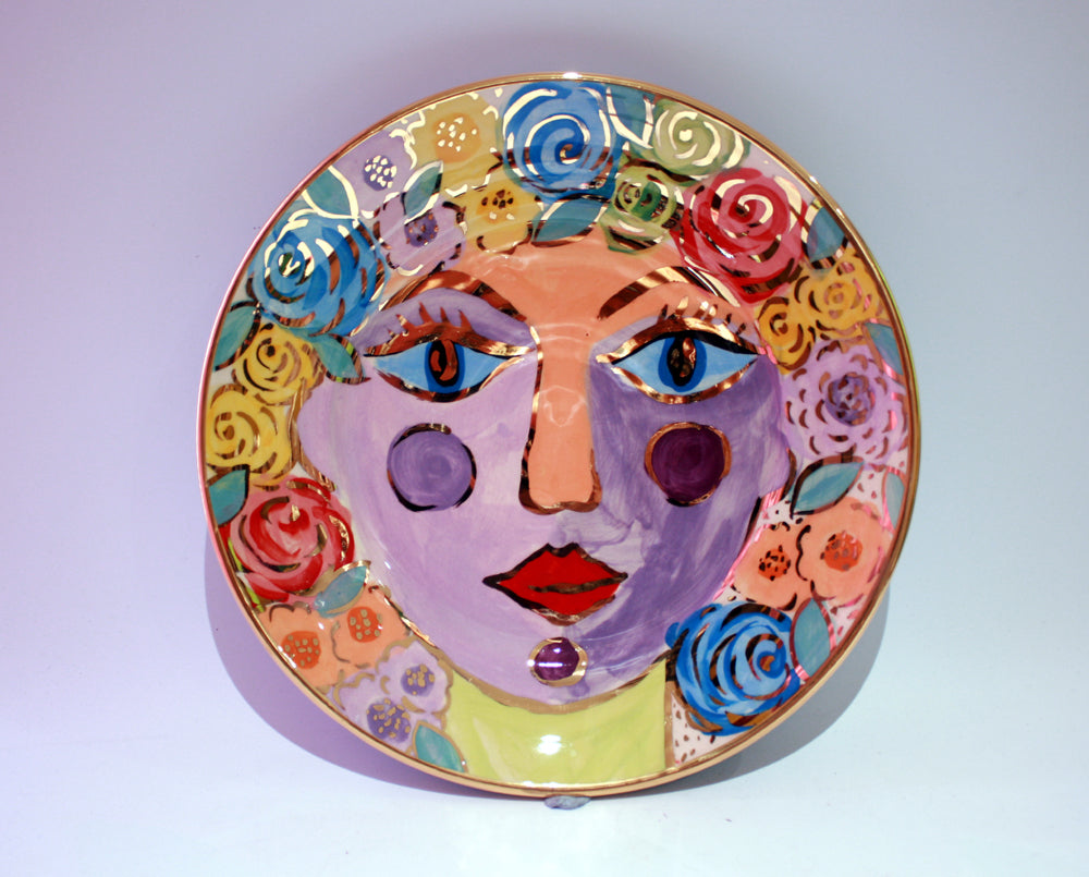 Face Plate "Iolanthe" - MaryRoseYoung