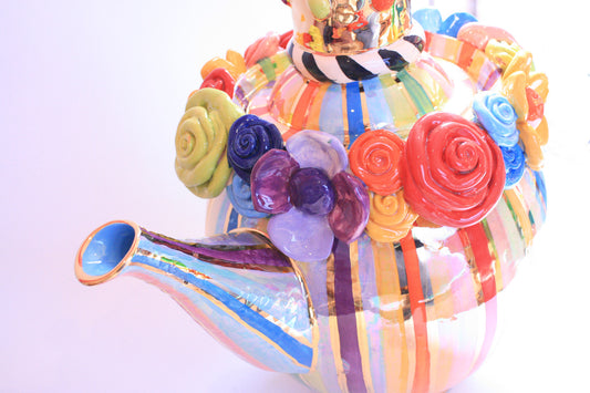 Giant Mad Hatters Teapot - MaryRoseYoung