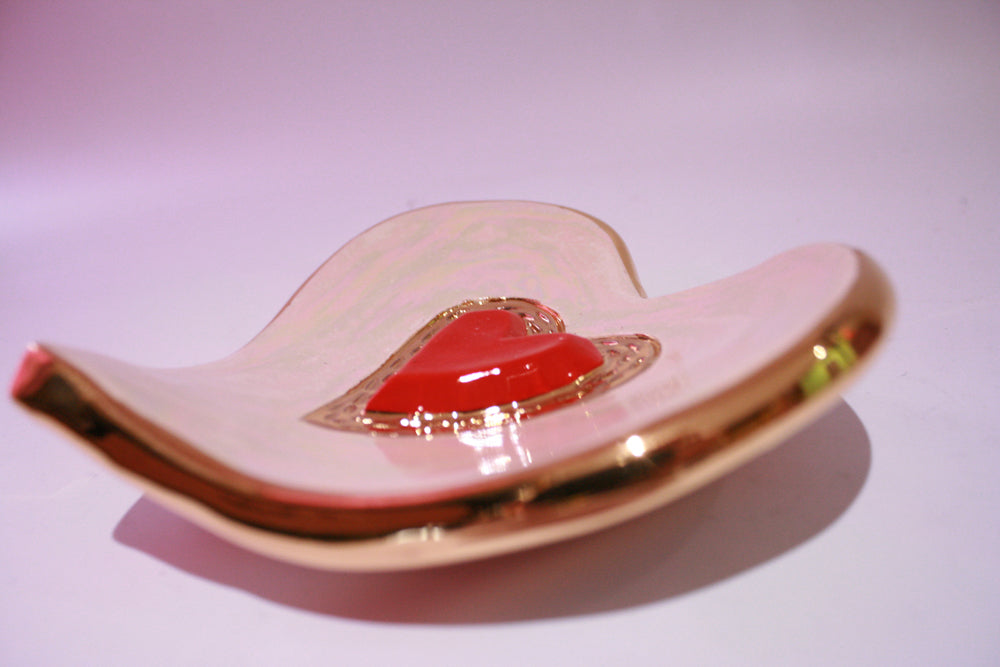 Heart Jewelled Soap Dish - MaryRoseYoung