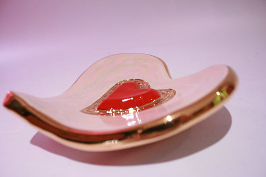 Heart Jewelled Soap Dish - MaryRoseYoung