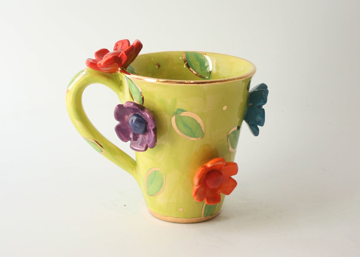 Daisy Studded Mug - MaryRoseYoung