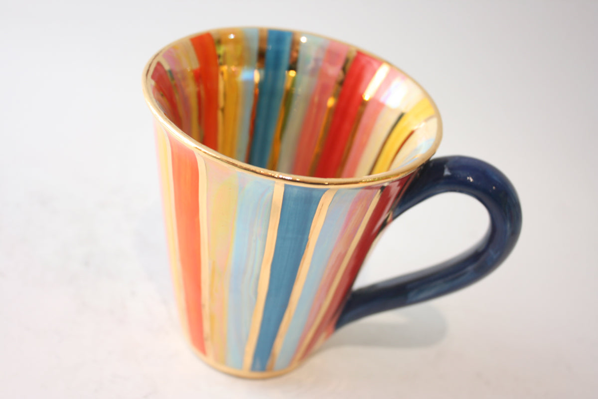 Lustred Stripe Mug - MaryRoseYoung