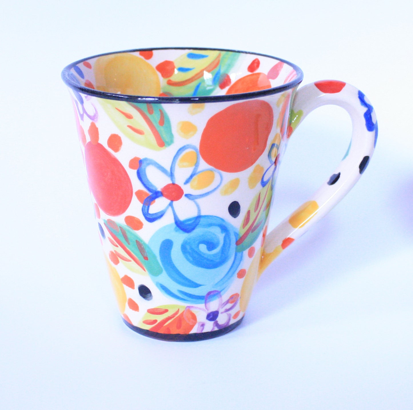 Large Mug "Matisse Dots" - MaryRoseYoung