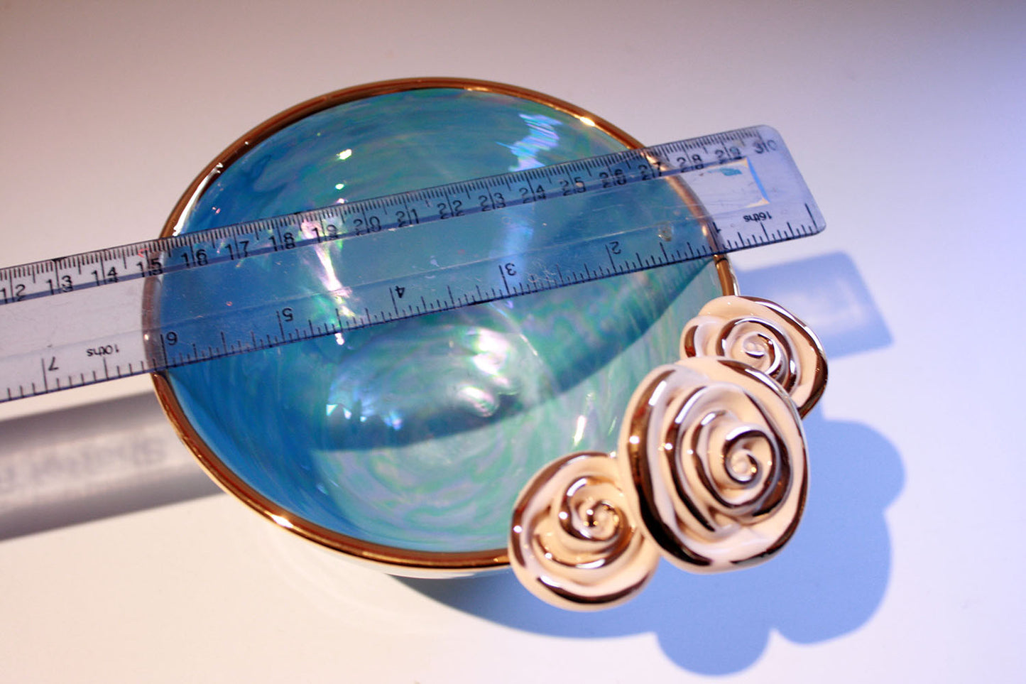 Noodle Bowl Pale Blue - MaryRoseYoung