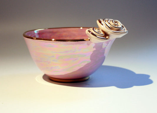 Noodle Bowl Iridescent Pink - MaryRoseYoung