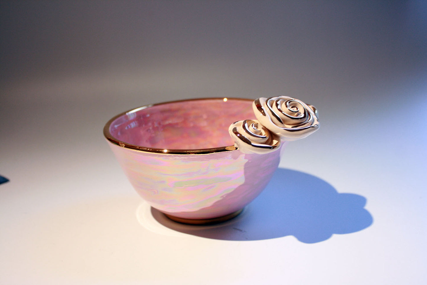 Noodle Bowl Iridescent Pink - MaryRoseYoung