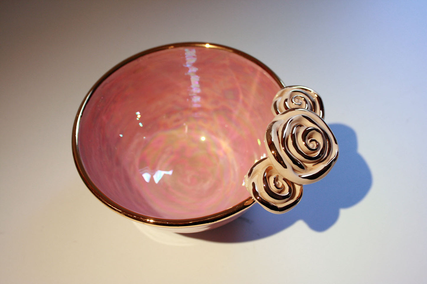 Noodle Bowl Iridescent Pink - MaryRoseYoung
