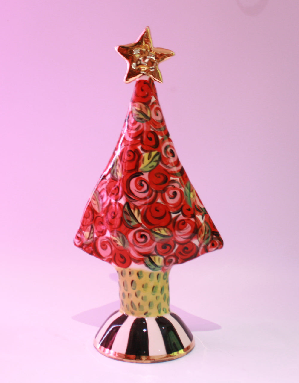 Medium Sized Christmas Tree with Rosebush - MaryRoseYoung