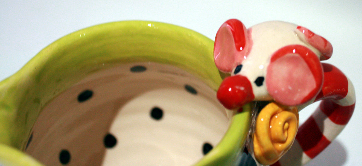 "Alice in Wonderland" Mouse Pitcher - MaryRoseYoung