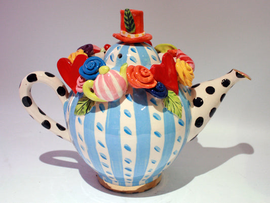 "Alice in Wonderland" Large Teapot - MaryRoseYoung