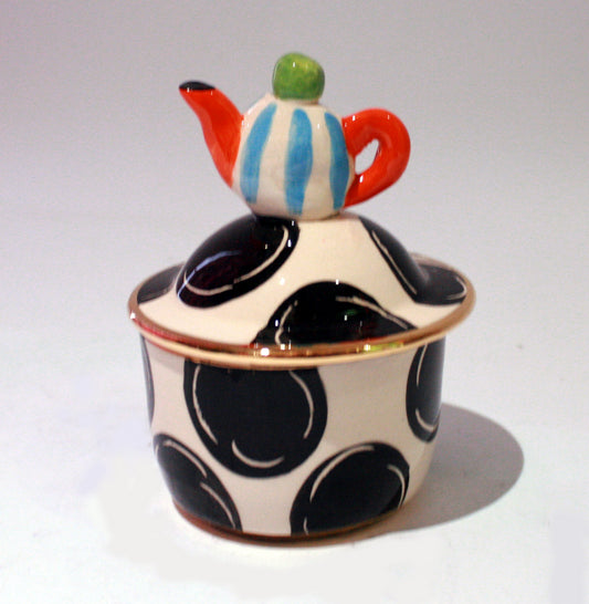 "Alice in Wonderland" Sugar Pot - MaryRoseYoung