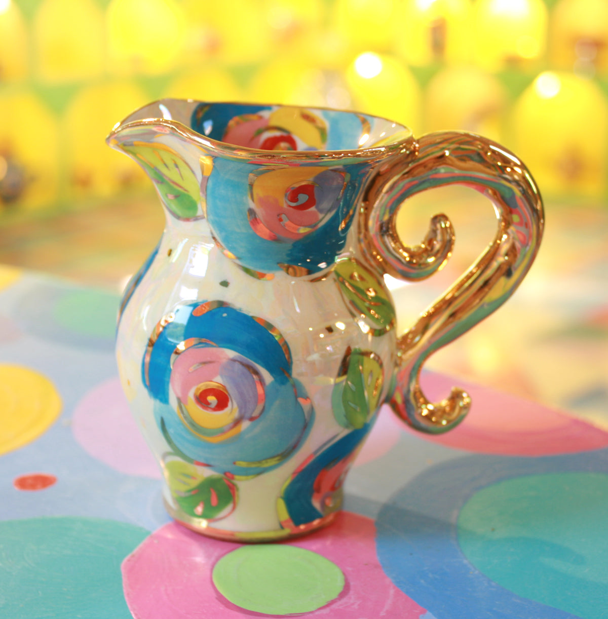 Baby Creamer Jug with Lady Gaga Handle - MaryRoseYoung