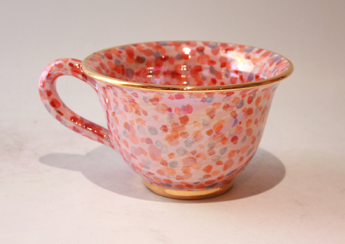 Breakfast Cup in Pink Confetti