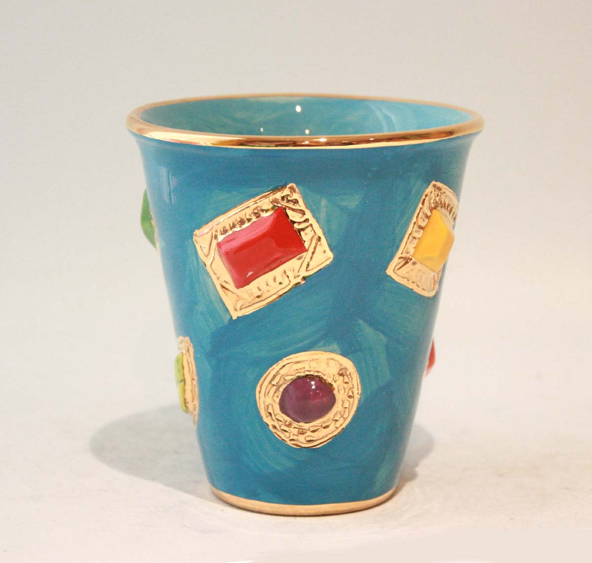 Jewelled Beaker in Blue