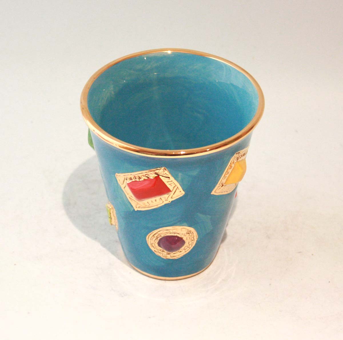 Jewelled Beaker in Blue