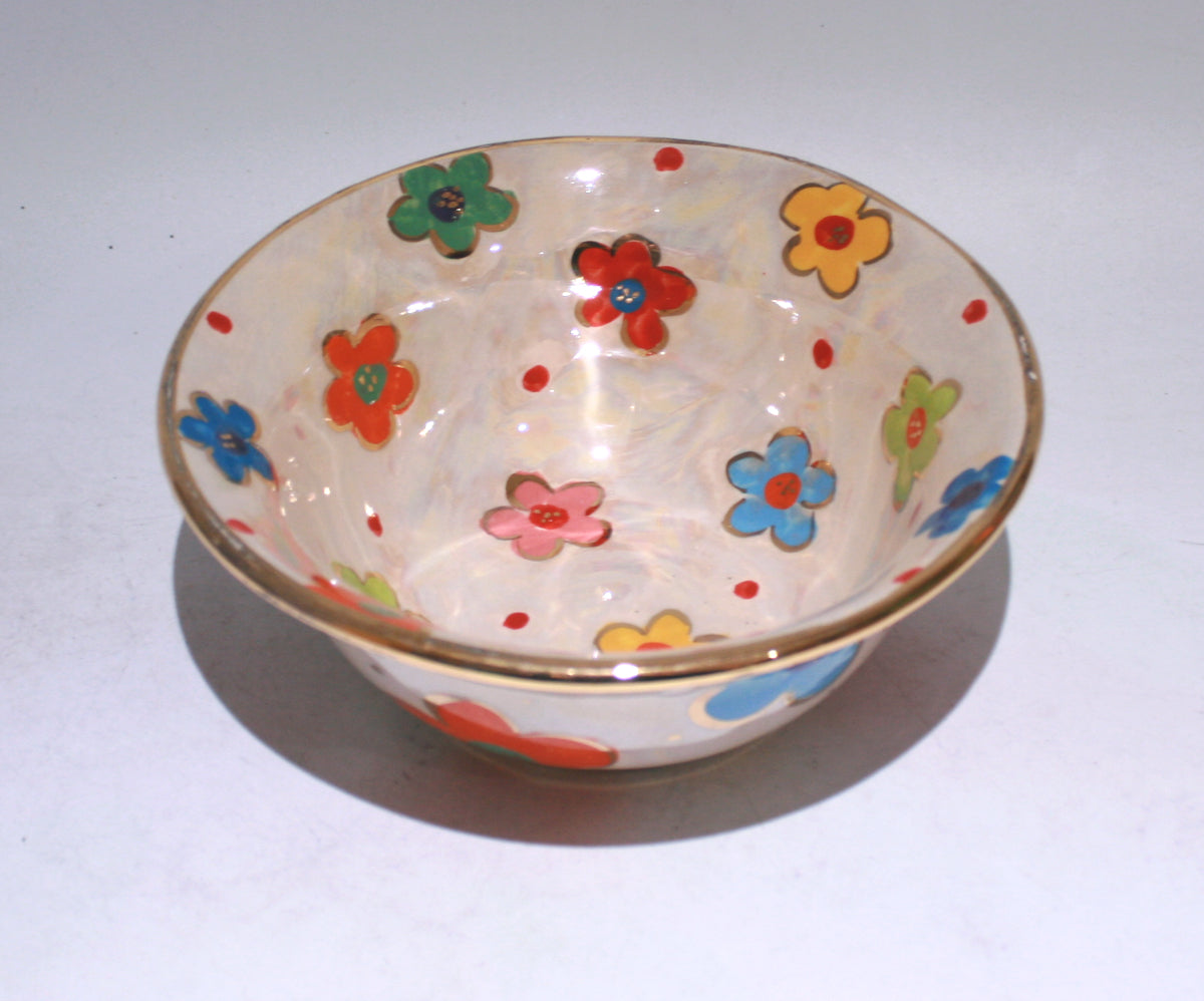 Cereal Bowl in Daisy